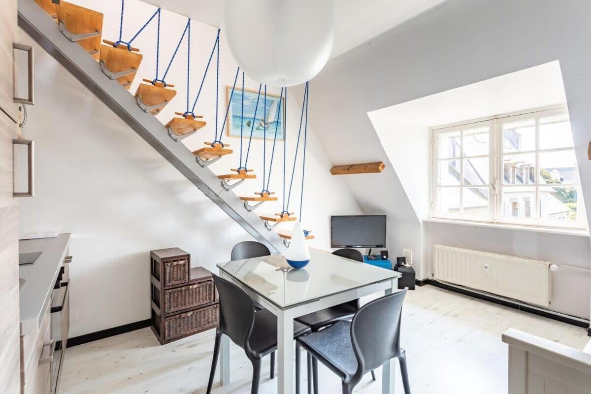 Le Capucin - Petit Duplex Avec Place De Parking Dinard Luaran gambar